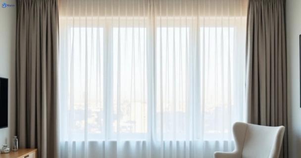 Restored vibrant drapes in burnside QLD after Matty Curtain Cleaning