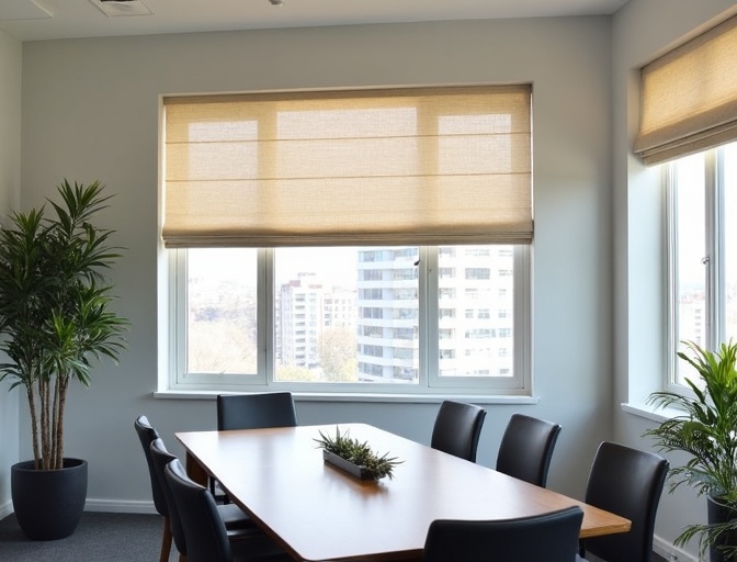 Burnside Roman Blinds Cleaning
