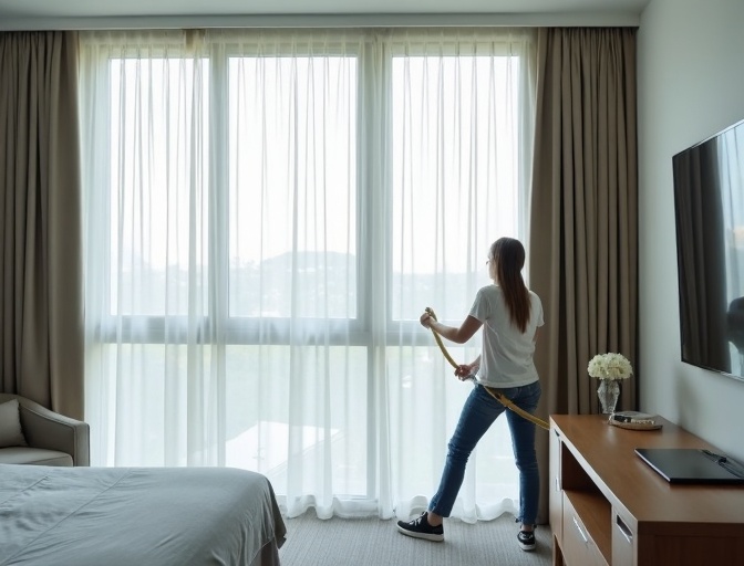Burnside Sheer Curtain Cleaning